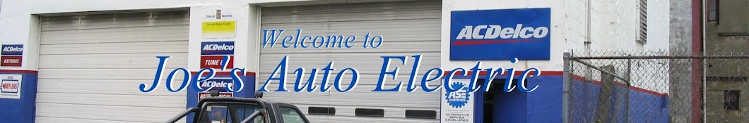 Joe's Auto Electric Banner