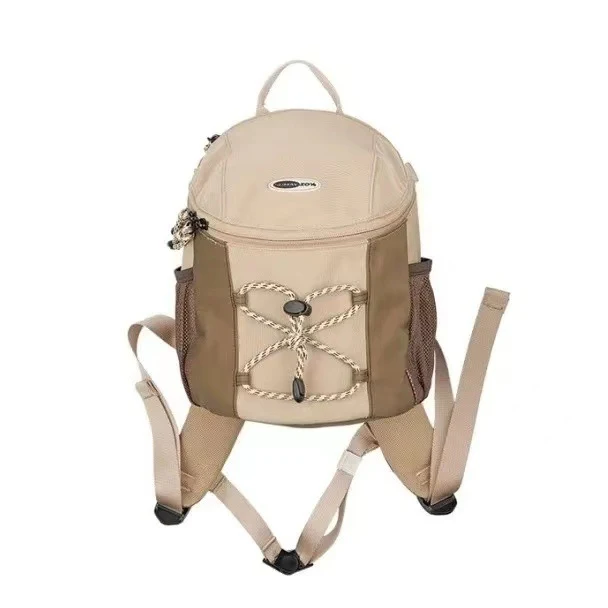 Sac à Dos Polyvalent Casual et Léger avec Splicing, Idéal pour le Quotidien, le Travail et les Voyages, Confortable, Fonctionnel et Tendance.