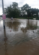 Flooding in Newcastle this week.