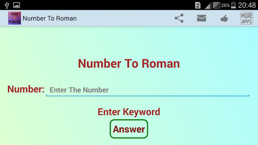 免費下載教育APP|Number To Roman app開箱文|APP開箱王