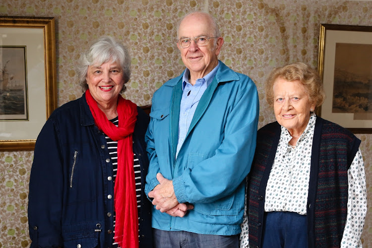 GUESTS OF HONOUR: Advisory committee members Jenny Benni, left, Nielen Schaefer and Merlin Nell were at an appreciation brunch on Wednesday hosted by Bayworld in honour of No 7 Castle Hill committee members who have served for more than 25 years