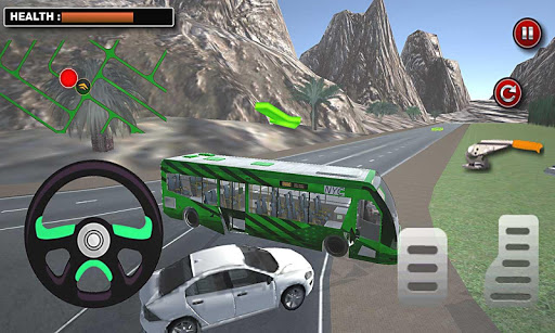 Hill Climb Bus Driver Sim 2016