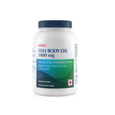 GNC Fish Body Oil 1000mg Cap - 90s