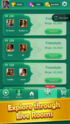 Screenshot Carrom League: Friends Online