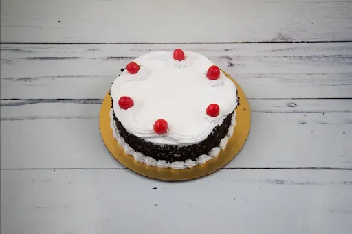 Eggless Black Forest Cake [Serves 8, 1 Kg]