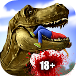 Cover Image of Скачать Симулятор динозавров (18+): Экстремальная игра про динозавров 2018 1.0.5 APK