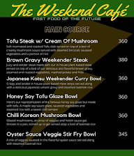 The Weekend Cafe menu 7