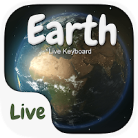 Earth Rotating Live Keyboard