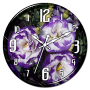 Lisianthus Clock Live WP  Icon