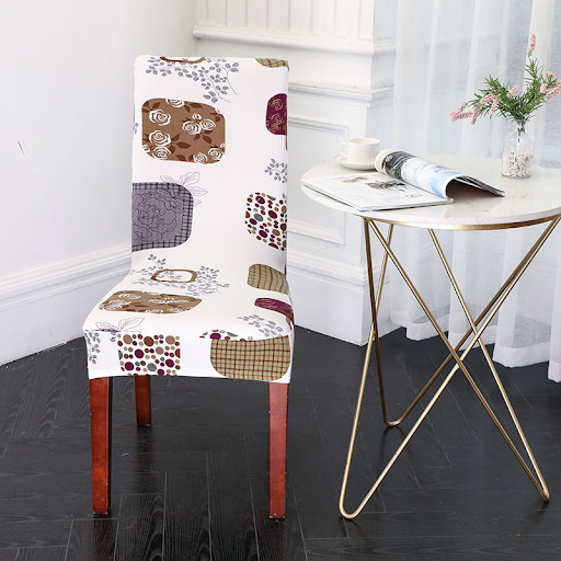 Title 26, Anti-fouling elastic chair cover with printing,...