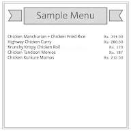 Nai Delhi menu 1