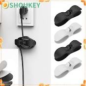 Dụng Cụ Cuốn Dây Cáp Shoukey|Giá Đỡ Phích Cắm Điện Gắn Tường Tiện Dụng Cho Nhà Bếp|Kẹp Cố Định Dây Điện