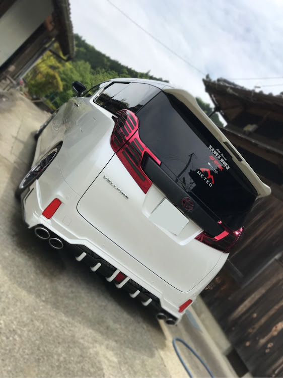 ヴェルファイアの洗車に関するカスタム事例の投稿画像1枚目