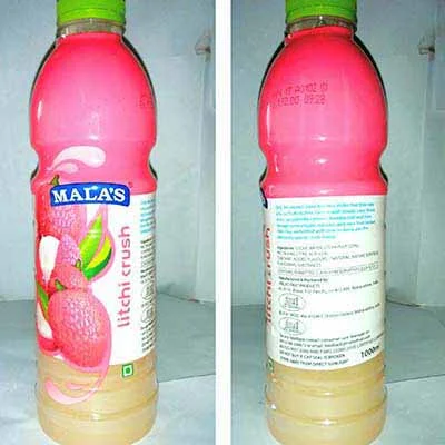 Mala'S Litchi Crush 1 Ltr