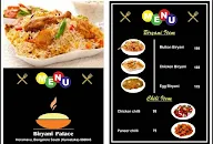 Biryani Palace menu 1