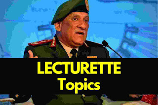 Latest & Repeatedly Asked SSB Lecturette Topics