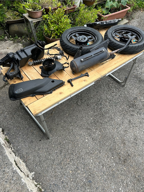 アクティトラックのクルマ好き・バイク好き・リメイク・みつばちの里・バイクタイヤ交換に関するカスタム事例の投稿画像10枚目