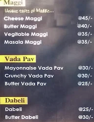 Small Town menu 1