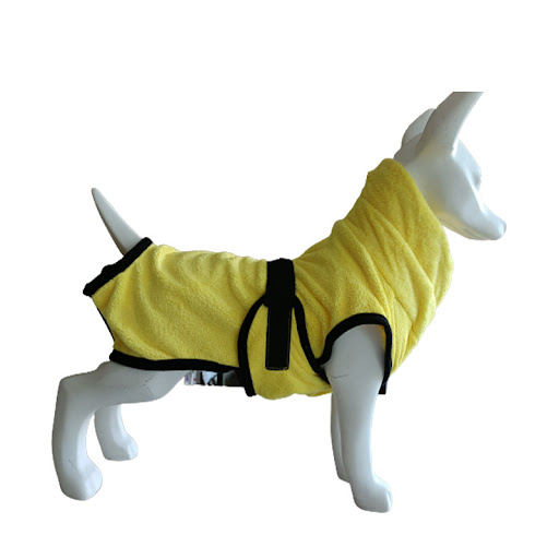 Title 4, Thick Microfiber Absorbent Pet Towel Bathrobe, ...