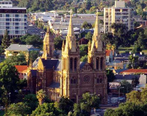 RCI-Aus-Adelaide - St Peter’s Cathedral is one of Adelaide’s iconic landmarks.