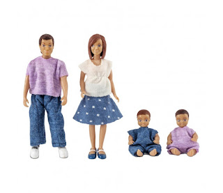 Куклы для домика Семья с двумя малышами Lundby за 2 040 руб.