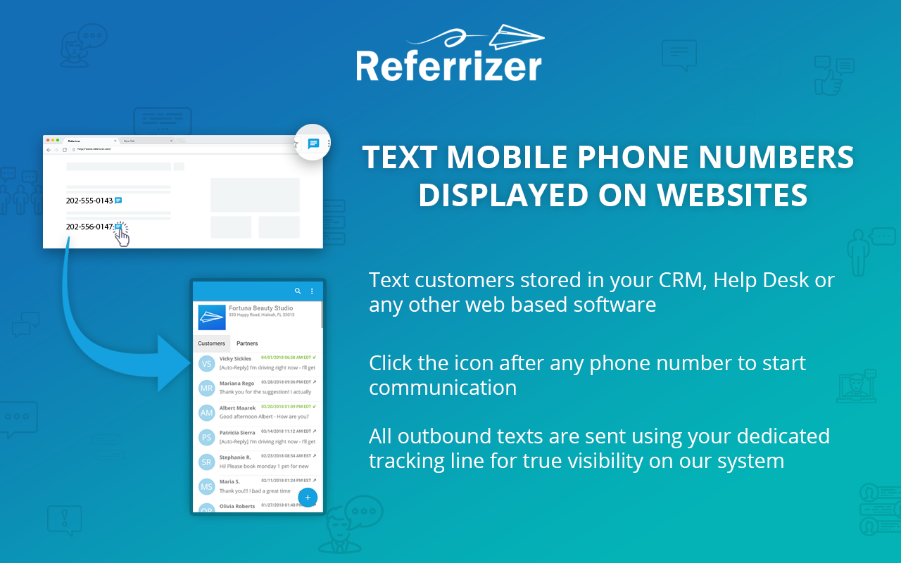 Referrizer Click2Text Preview image 4