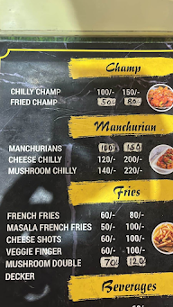 Fried Hub menu 1