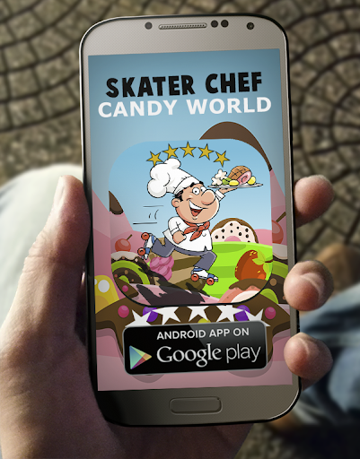 Skater Chef Candy World 2016