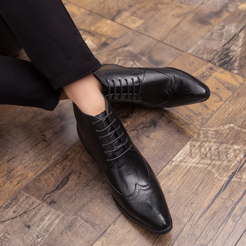 Title 5, Bottines Martin à motifs tendance pour homme De...