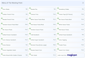 The Meeting Point menu 