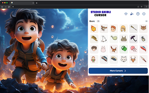 Studio Ghibli Cursor - Anime Film Cursor for Chrome screenshot 2