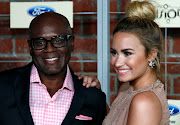 Music Executive Antonio 'LA' Reid and singer Demi Lovato arrive at the FOX Fall Eco-Casino Party at The Bookbindery in Culver City, California, on September 10 2012. File photo.