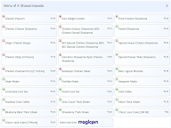 X Shawarmawala menu 2