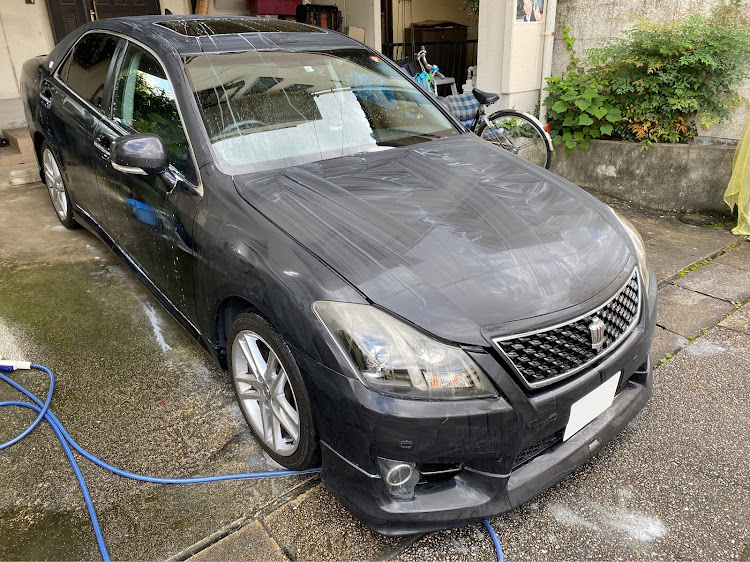 クラウンアスリートのクラウンアスリート・GRS200・コーティング施工・洗車に関するカスタム事例の投稿画像2枚目