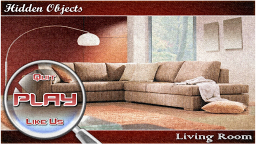 Hidden Objects Living Room