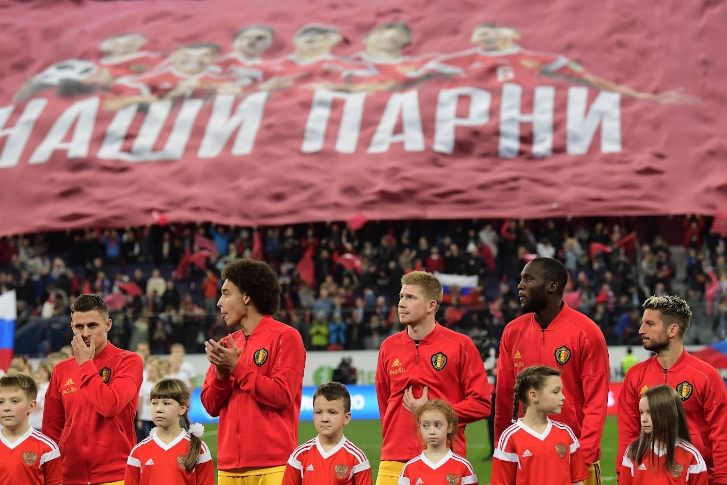 Rusland, de eerste tegenstander van de Rode Duivels op het ...