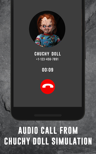 Screenshot Chucky Doll Fake video call