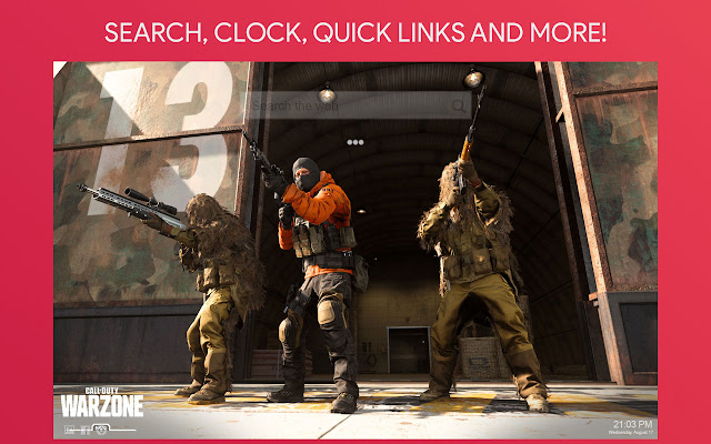 Call Of Duty Warzone Wallpaper HD New Tab