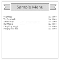 PUBG Tea Cafe Zone menu 4