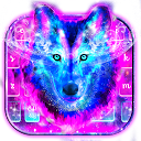 Baixar Galaxy Wild Wolf Keyboard Theme Instalar Mais recente APK Downloader