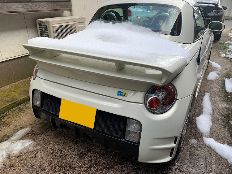 コペンの初雪に関するカスタム事例の投稿画像1枚目