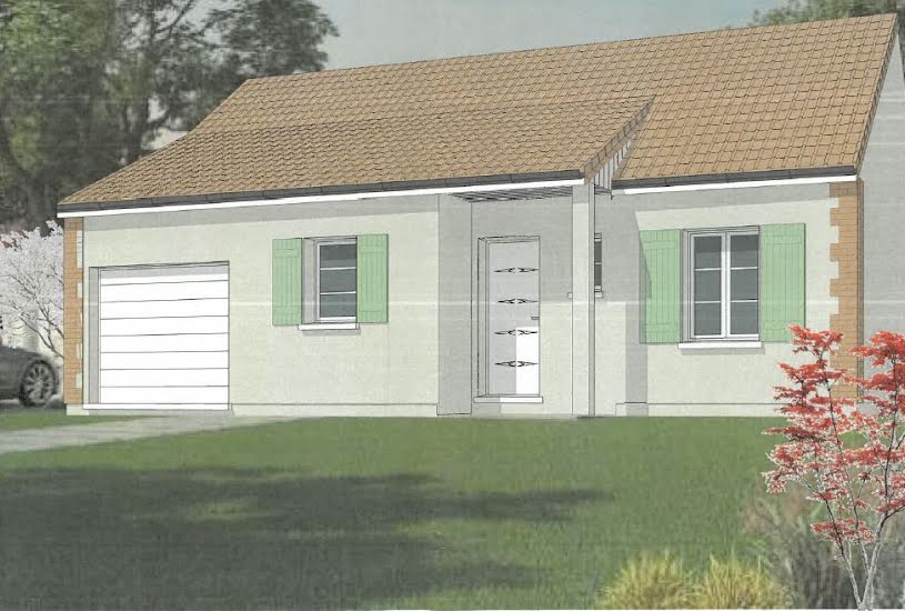  Vente Terrain + Maison - Terrain : 448m² - Maison : 74m² à Beauvais (60155) 