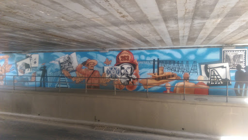 First Street Subway Mural