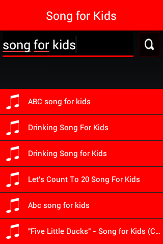 Song for Kids