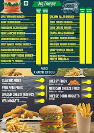 Firangi Burgers menu 1