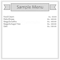 Raja Ram Lassi Wale menu 1