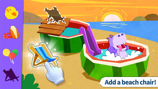 Screenshot Baby Panda’s Pet House Design