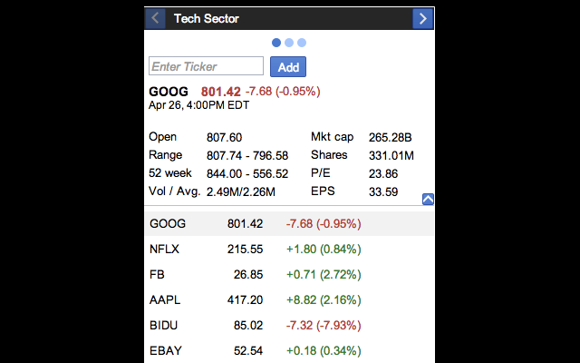 Stock Portfolio Preview image 6