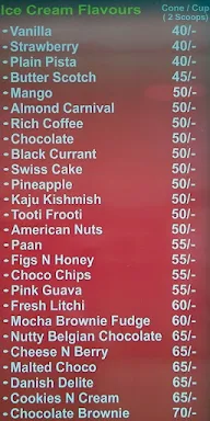 Pant Ice Cream Parlour menu 5