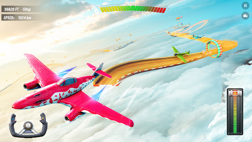 Screenshot Plane Stunt Racing Plane Games